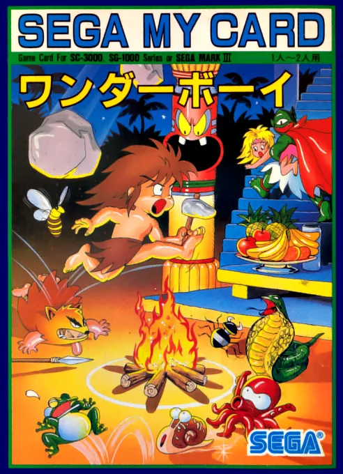 Обложка игры Wonder Boy